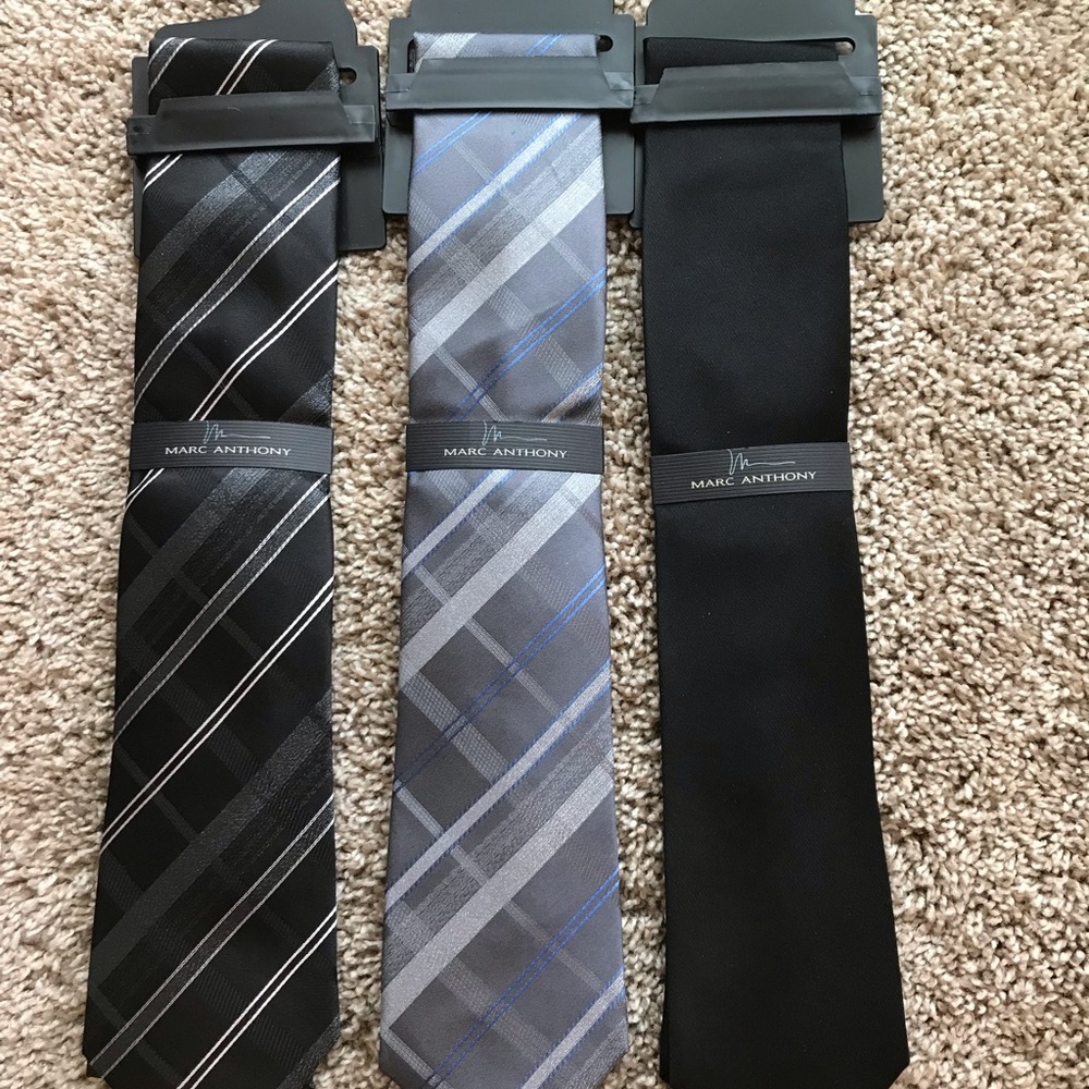 Lot of 3 Marc Anthony ties